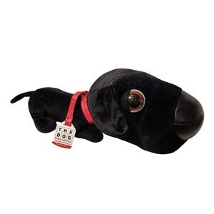 THE DOG Labrador Retriever Plush Stuffed Animal Toy Medium Black Soft Washable